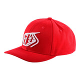 Snapback Hat Crop Red / White