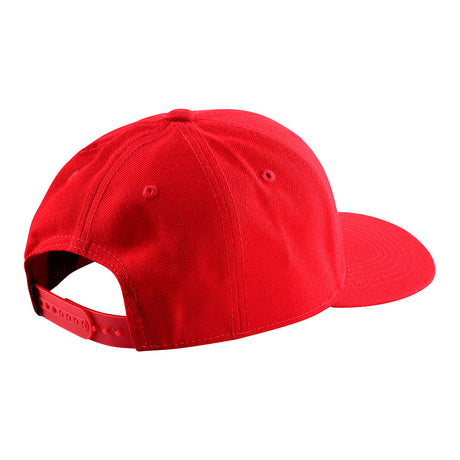Snapback Hat Crop Red / White