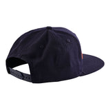 Troy Lee Designs Snapback Hat Signature Navy / Orange