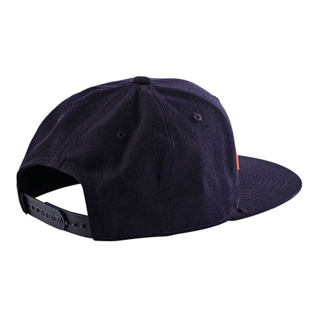 Troy Lee Designs Snapback Hat Signature Navy / Orange
