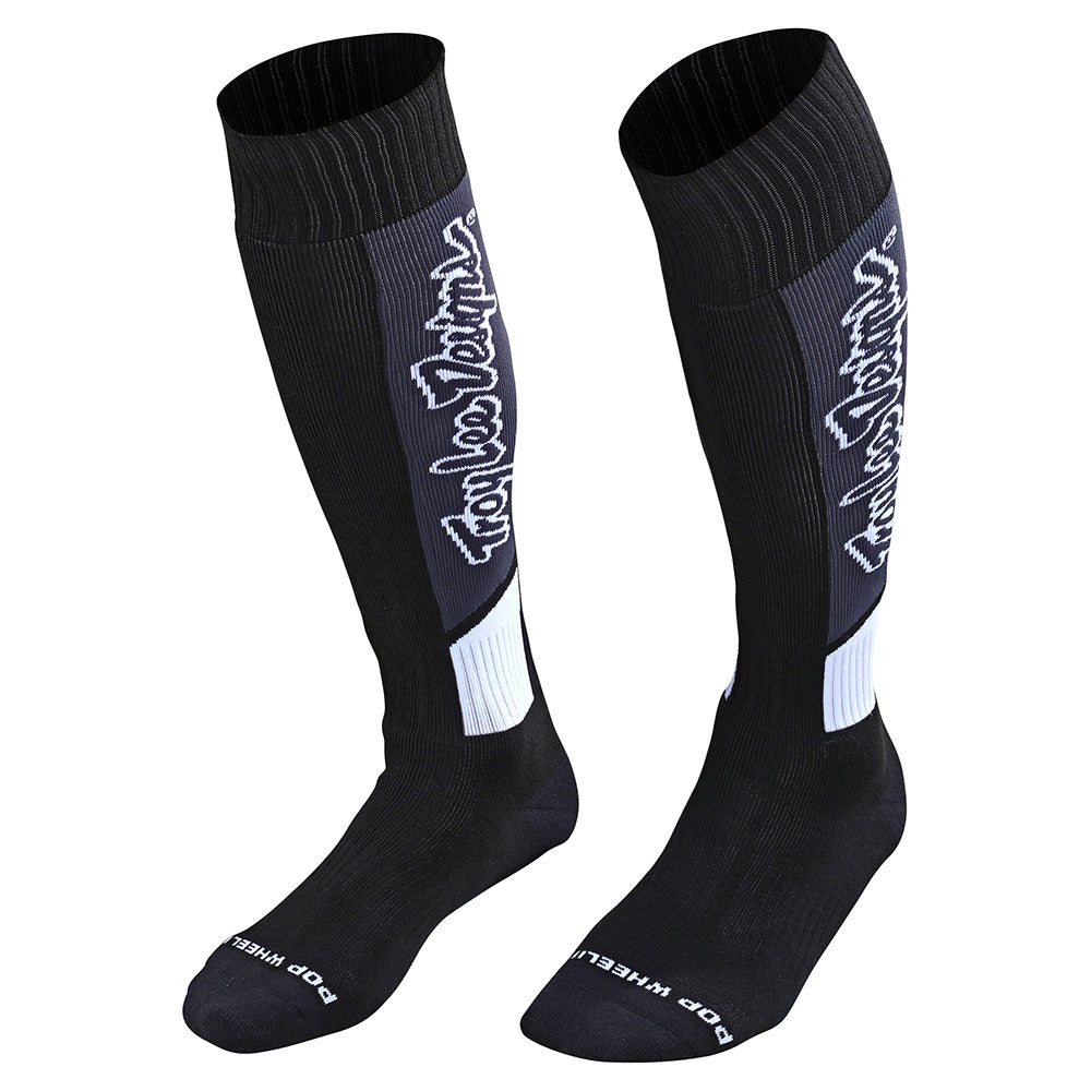 Troy Lee Designs GP MX Coolmax Thick Sock Vox Black