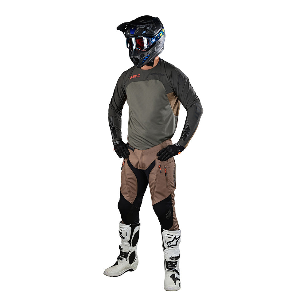 Troy Lee Designs Scout SE Jersey Systems Gray / Beetle