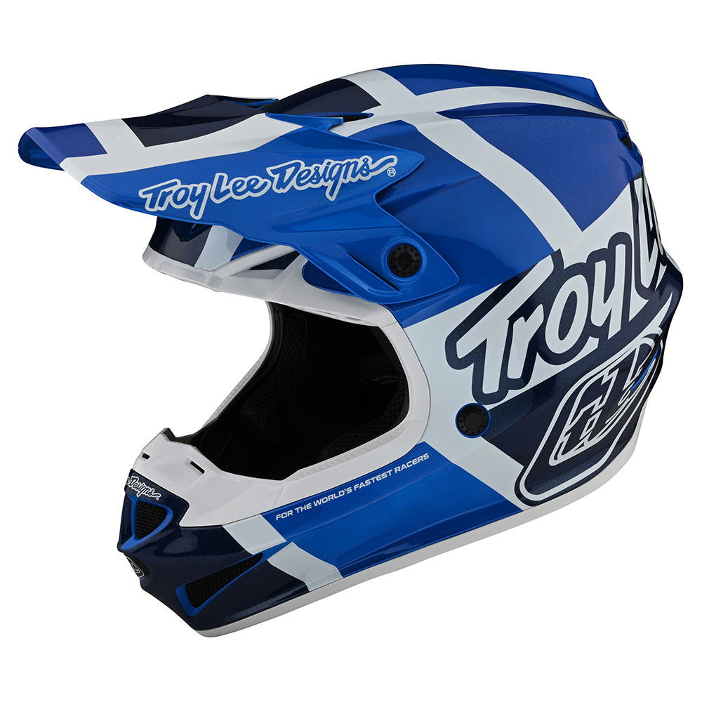 SE4 Polyacrylite Helmet W/MIPS Quattro Blue