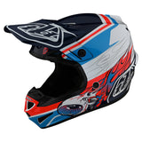 Youth SE4 Polyacrylite Helmet W/MIPS Skooly Blue / Orange