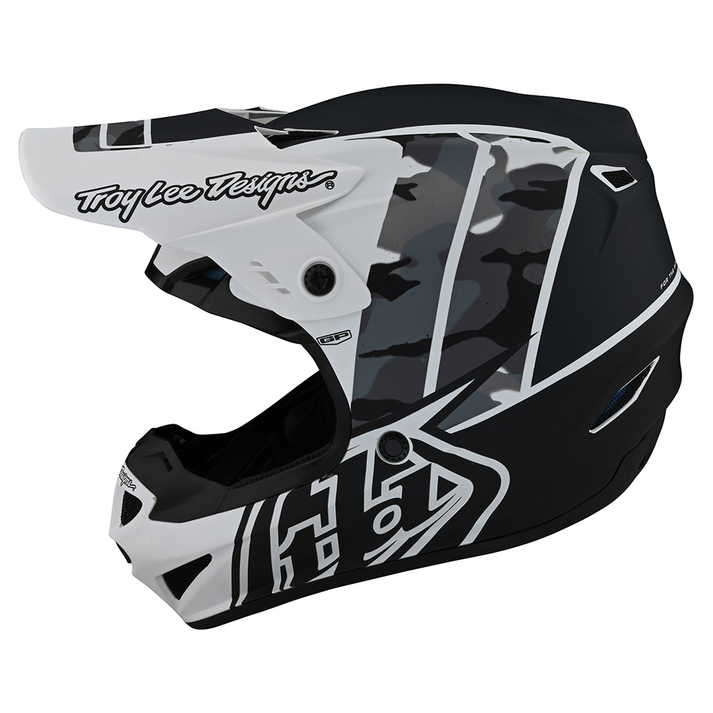 Youth GP Helmet Nova Camo White