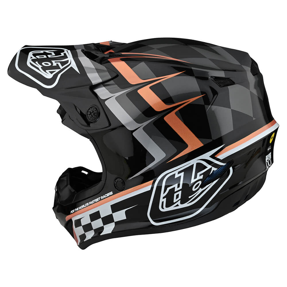 SE4 Polyacrylite Helmet W/MIPS Warped Black / Copper