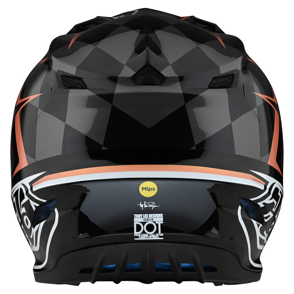 SE4 Polyacrylite Helmet W/MIPS Warped Black / Copper