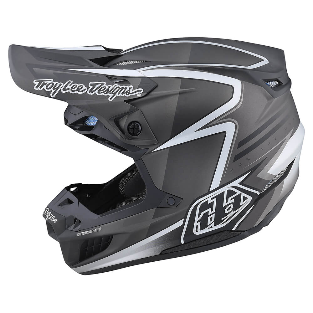 Troy Lee SE5 CARBON HELMET W/MIPS LINES BLACK