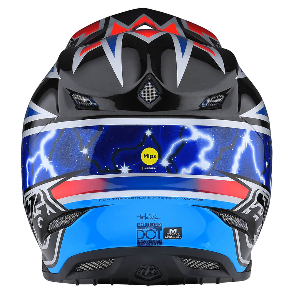 Troy Lee SE5 COMPOSITE HELMET W/MIPS LIGHTNING BLUE