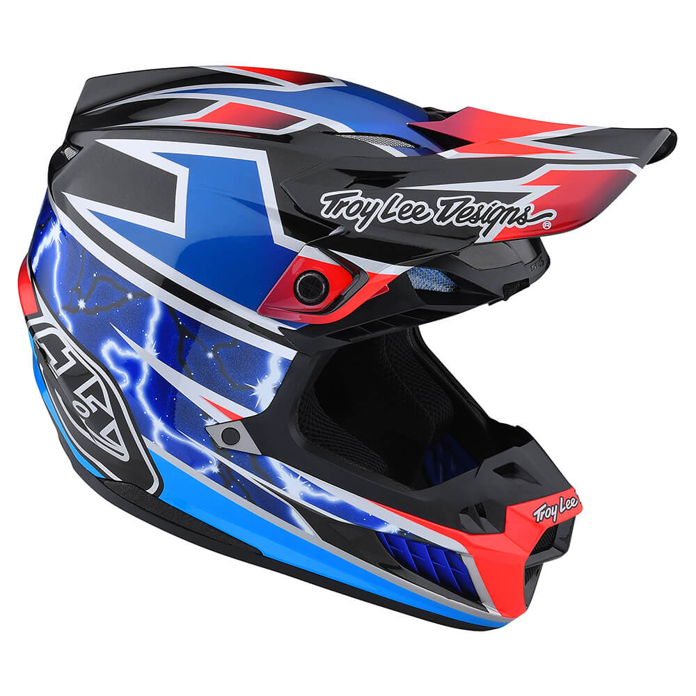 Troy Lee SE5 COMPOSITE HELMET W/MIPS LIGHTNING BLUE