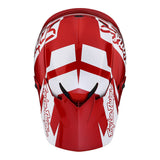 GP Helmet Slice Red / White