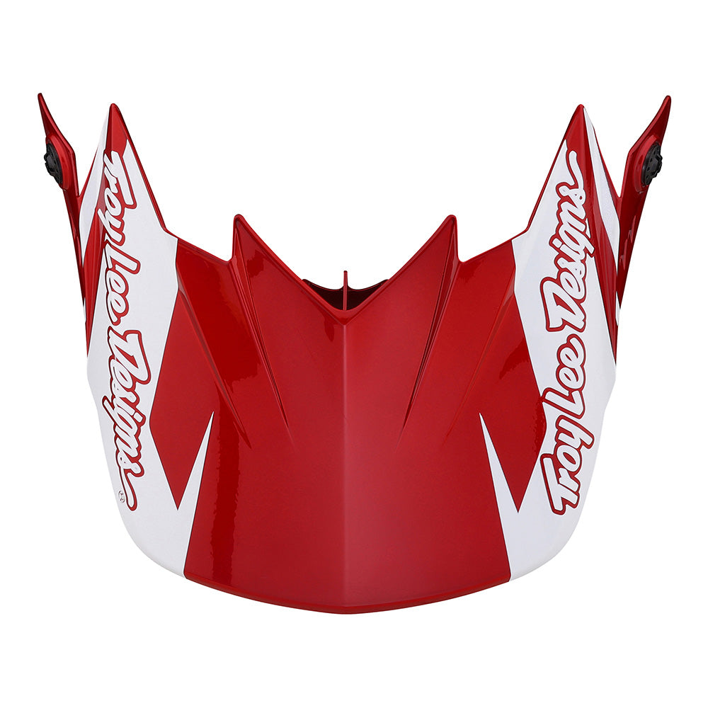 GP Helmet Slice Red / White