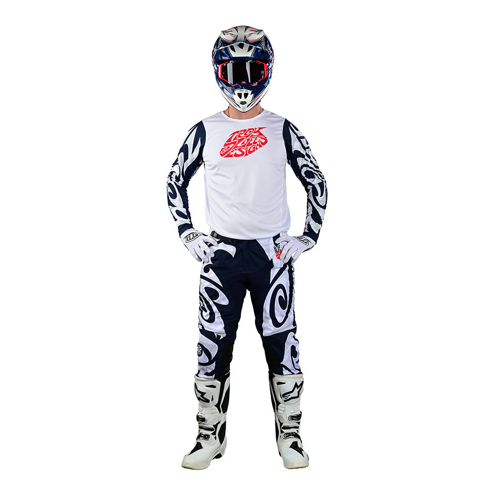 Troy Lee Designs GP Pro Jersey Hazy Friday Navy/White