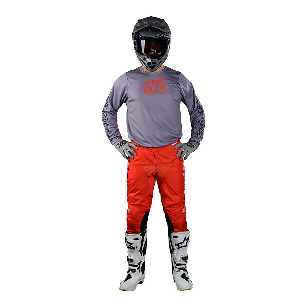 Troy Lee Designs GP Pro Jersey Icon Dark Gray / Burnt Orange