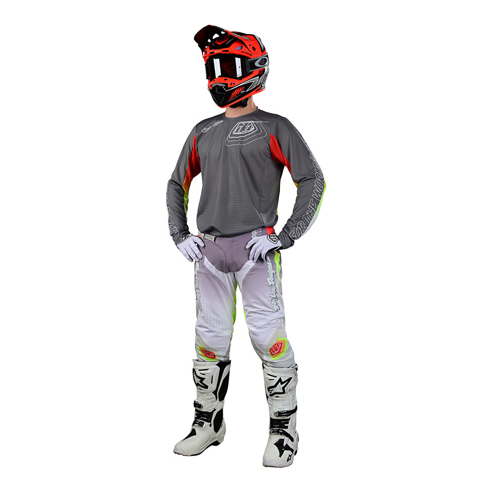 Troy Lee Designs SE Pro Air Jersey Richter Silver / Fire