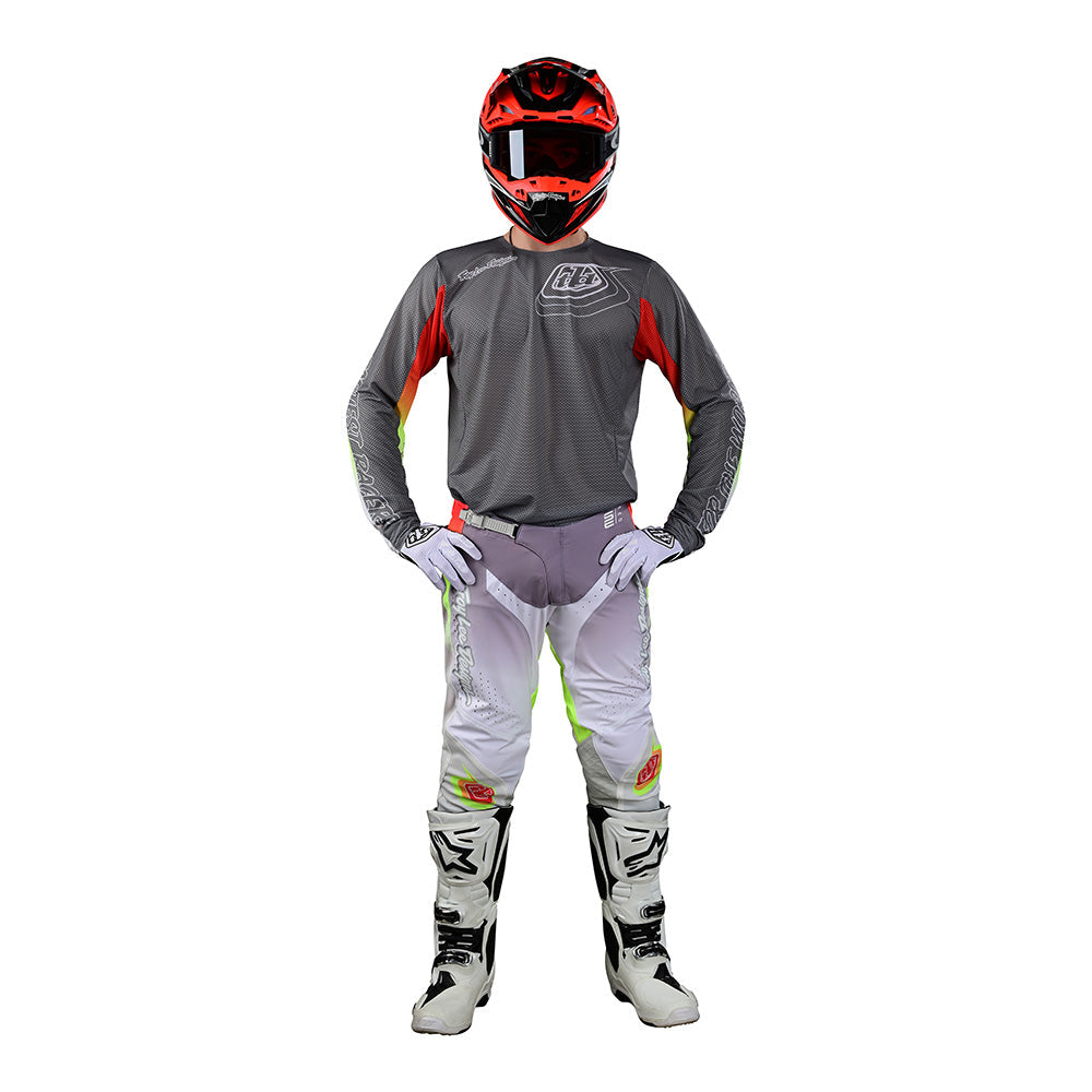 Troy Lee Designs SE Pro Air Jersey Richter Silver / Fire