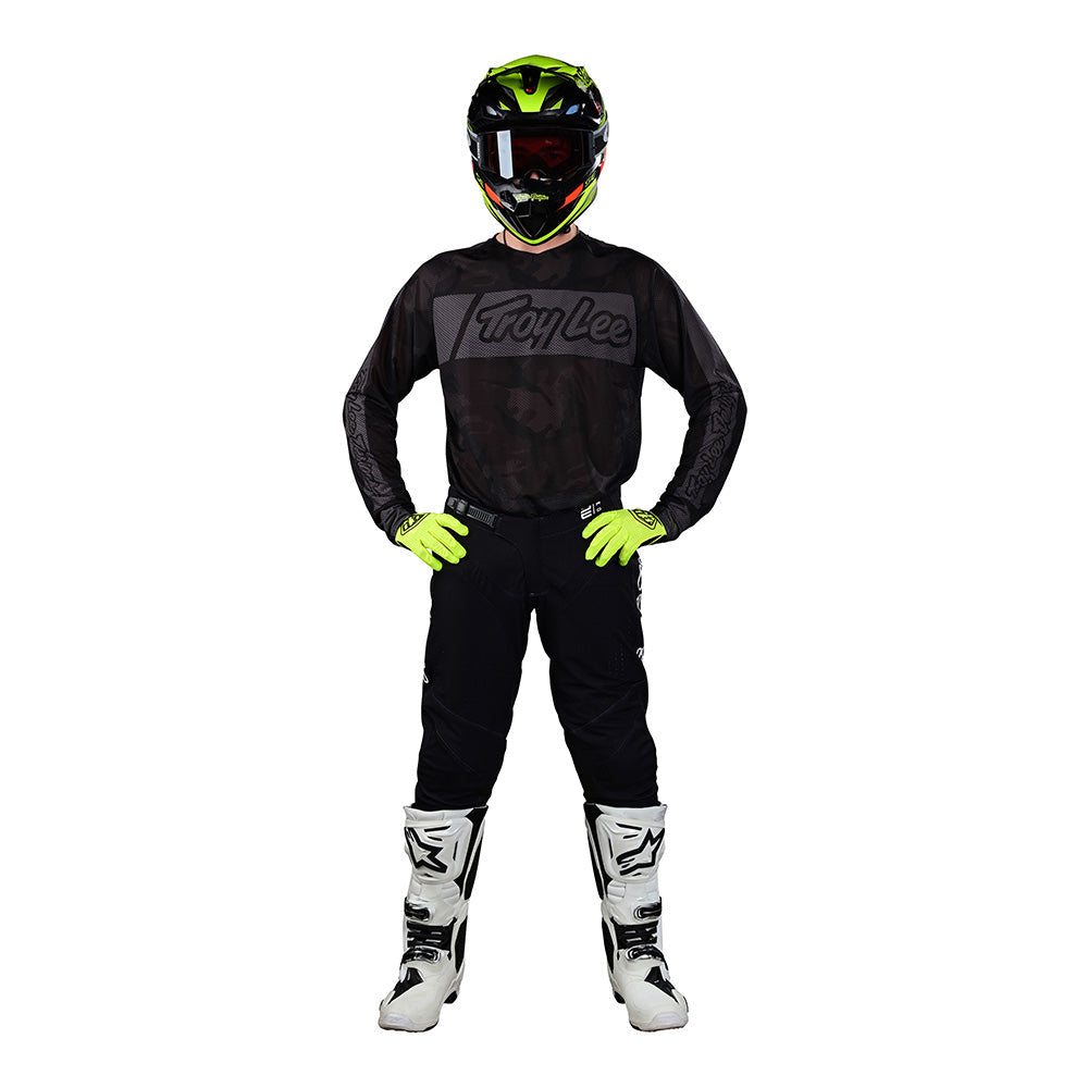 Troy Lee Designs SE Pro Air Jersey Vox Camo Black / Gray