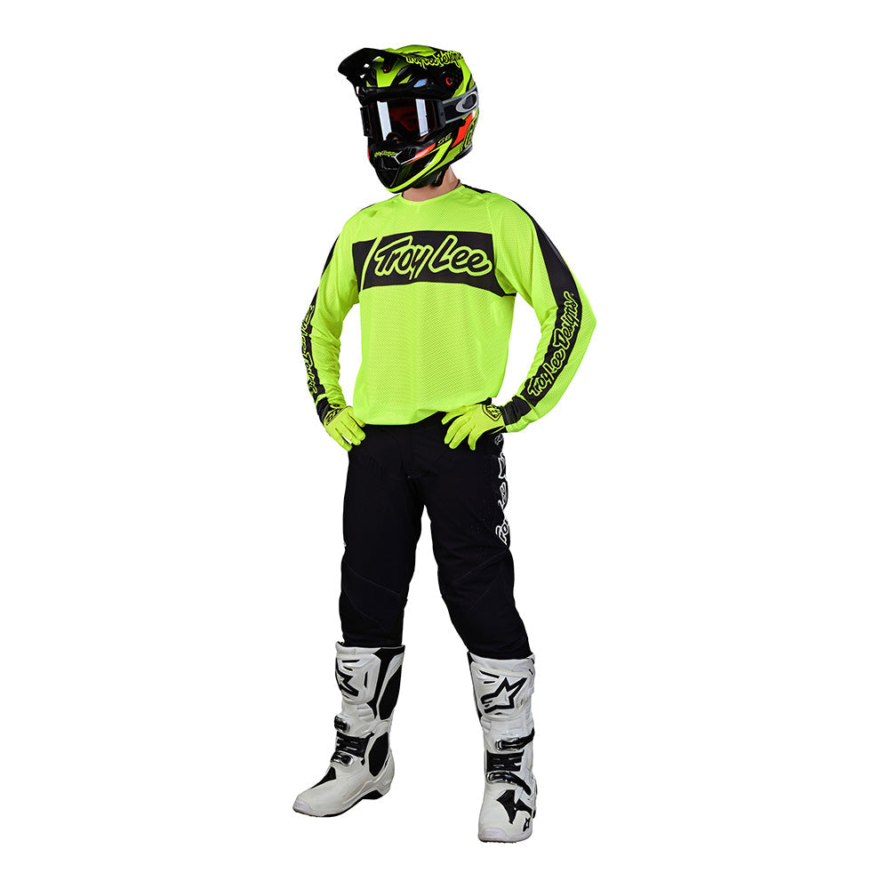 Troy Lee Designs SE Pro Air Jersey Vox Flo Yellow