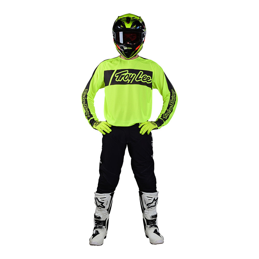 Troy Lee Designs SE Pro Air Jersey Vox Flo Yellow