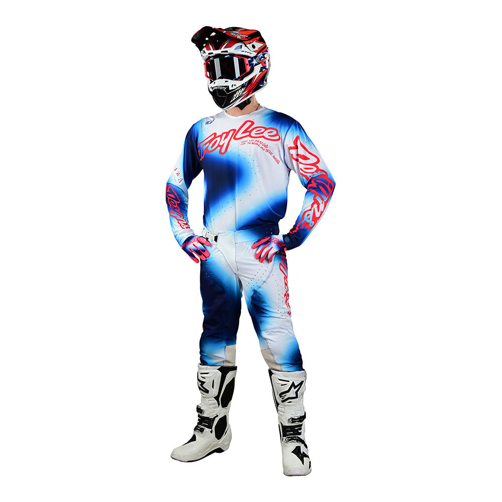 Troy Lee Designs SE Ultra Jersey Lucid White Blue