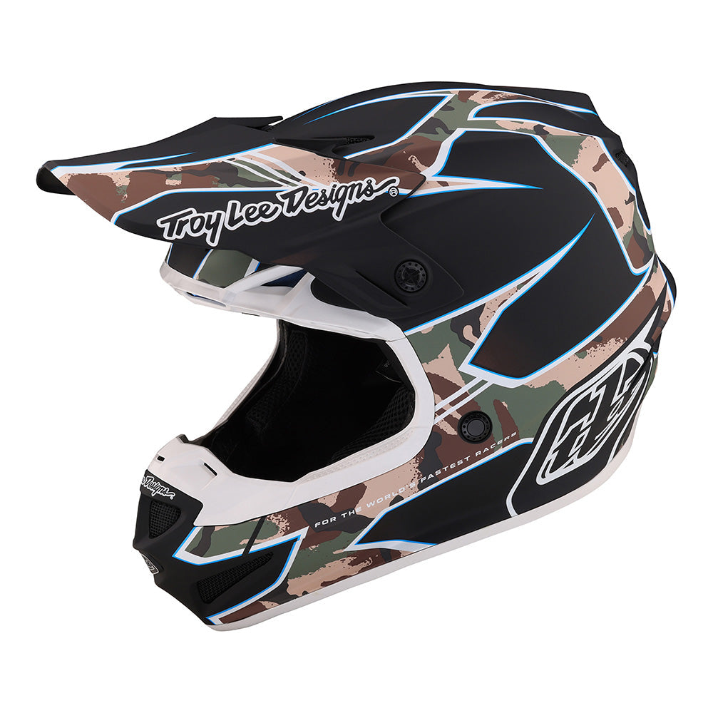 SE4 Polyacrylite Helmet W/MIPS Matrix Camo Black