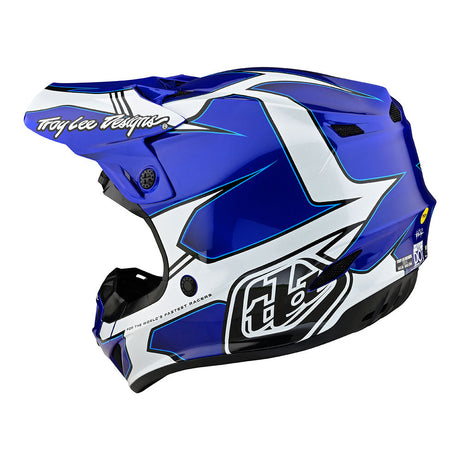 SE4 Polyacrylite Helmet W/MIPS Matrix Blue