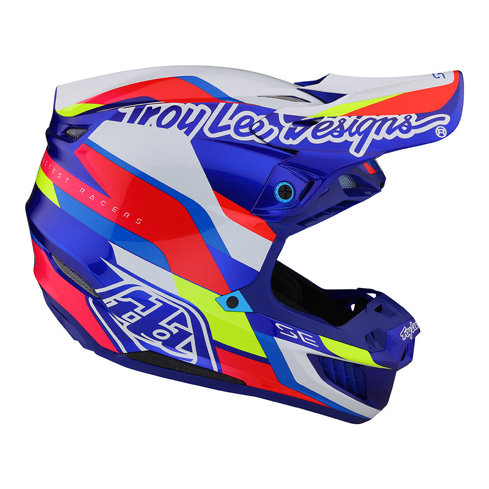 Troy Lee SE5 Composite Helmet W/MIPS Omega Blue