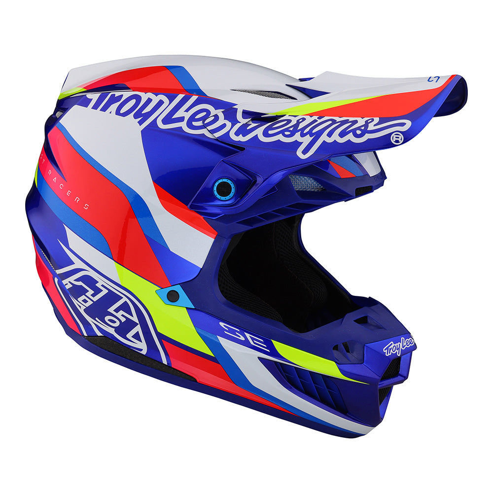 Troy Lee SE5 Composite Helmet W/MIPS Omega Blue