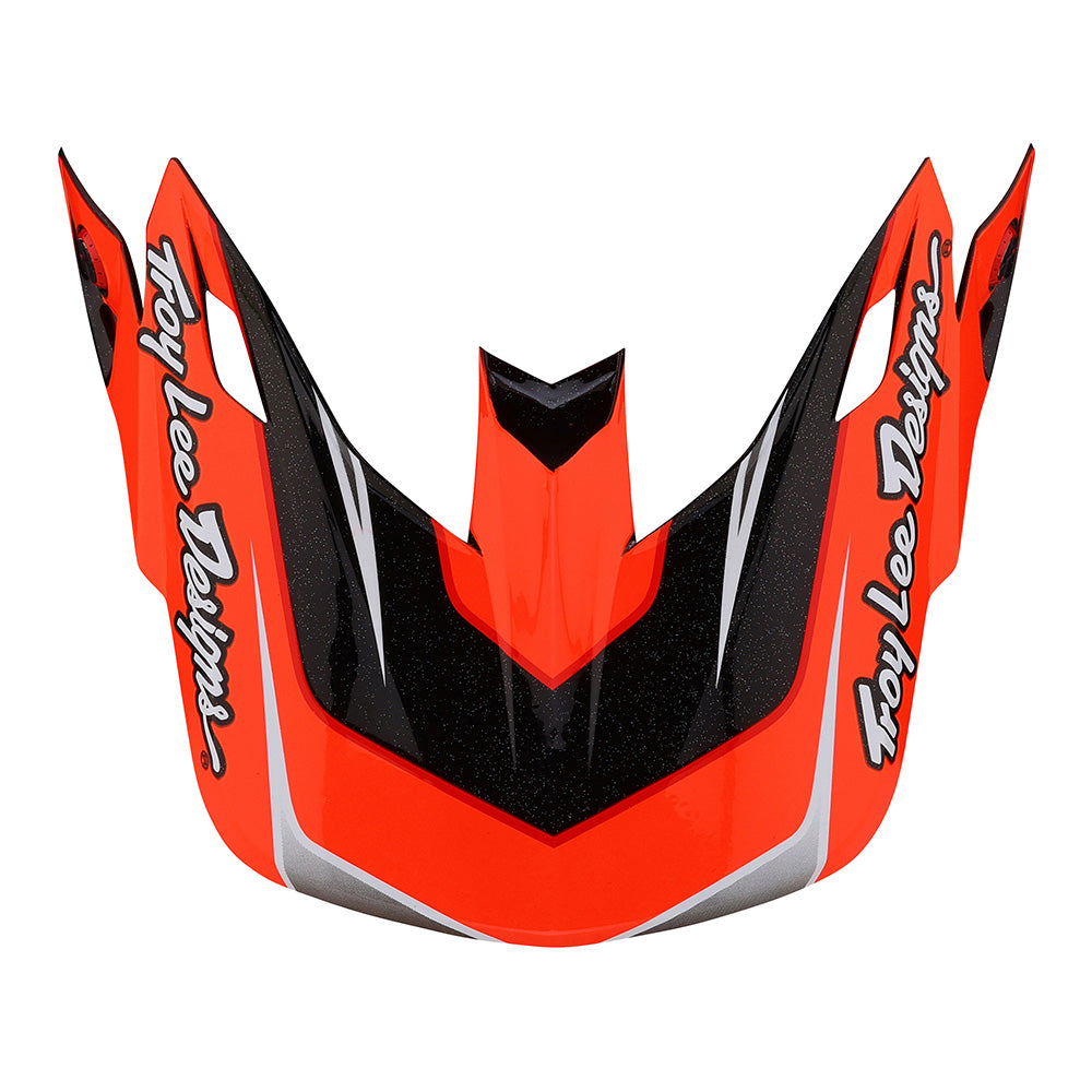 Troy Lee Designs SE5 Visor Saber Neo Orange