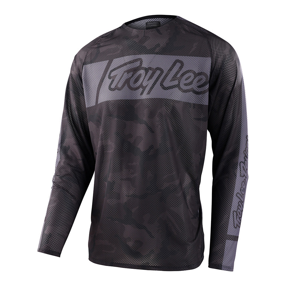 Troy Lee Designs SE Pro Air Jersey Vox Camo Black / Gray