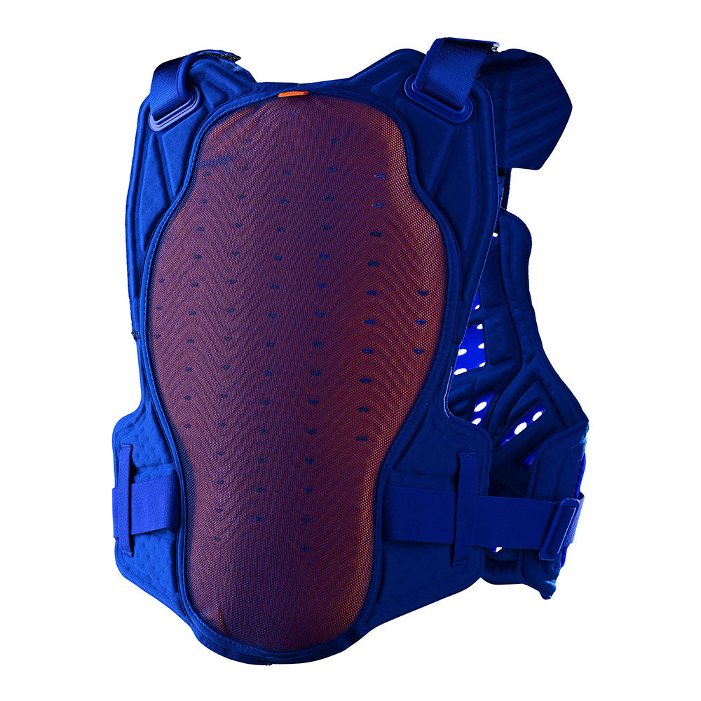 Troy Lee Designs Rockfight CE Flex Chest Protector Solid Blue