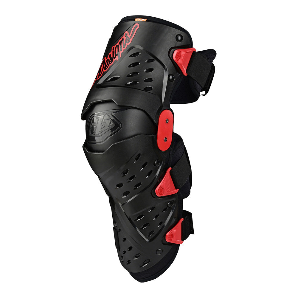 Troy Lee Designs Triad Knee/Shin Guard Hard Shell Solid Black