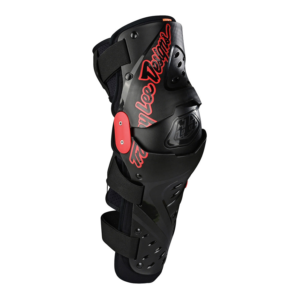 Troy Lee Designs Triad Knee/Shin Guard Hard Shell Solid Black