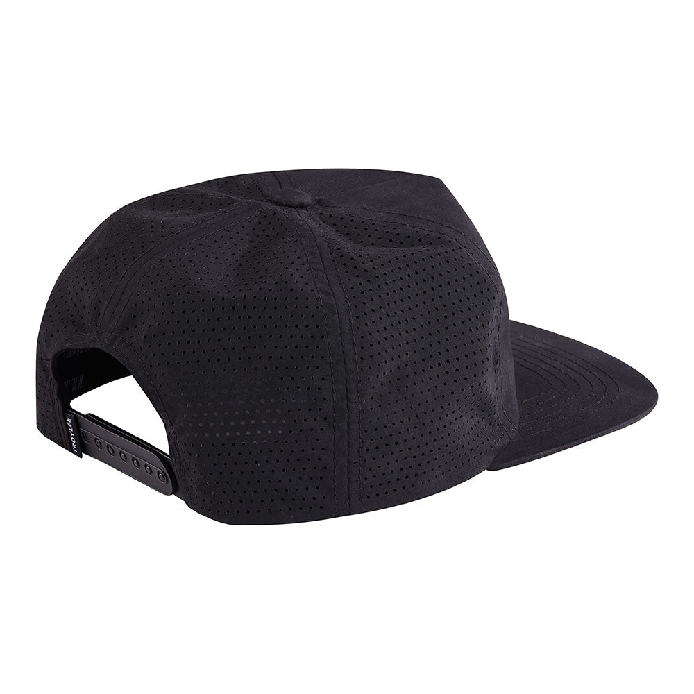 Troy Lee Designs Snapback Hat Speed Logo Carbon