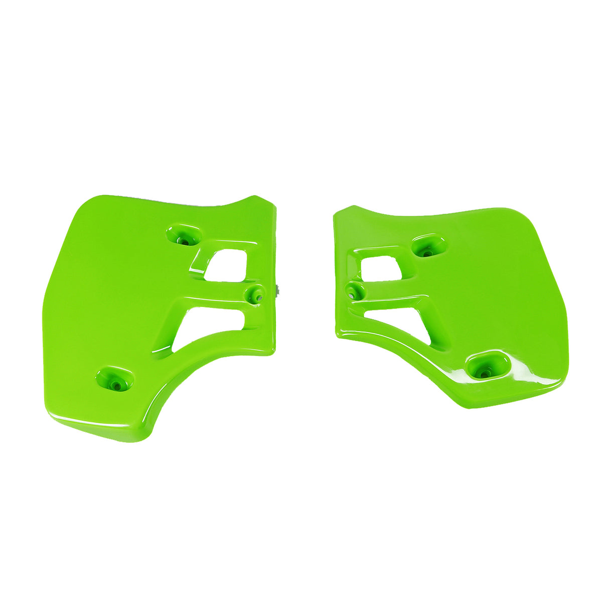 UFO Radiator Covers (Green) Kawasaki KX250 88-89 KX500 88-02