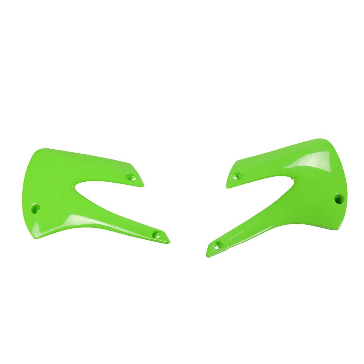 UFO Radiator Covers (Green) Kawasaki KX85 01-13