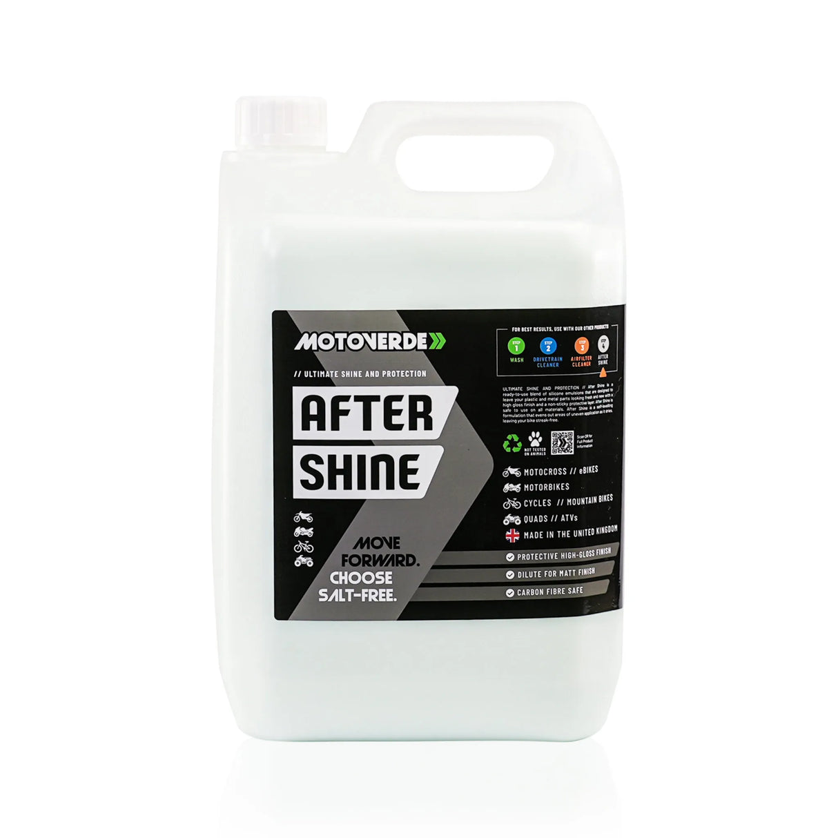 MOTOVERDE AFTER SHINE 5L - REFILL