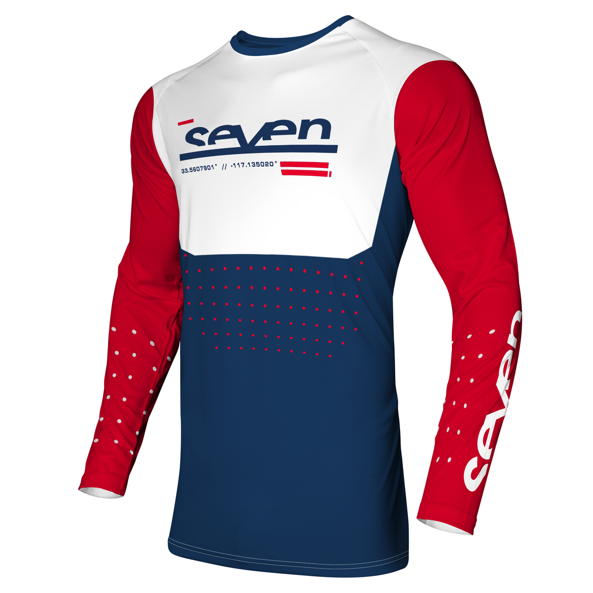 Seven MX 24.1 Youth Vox Aperture Jersey Red/Navy