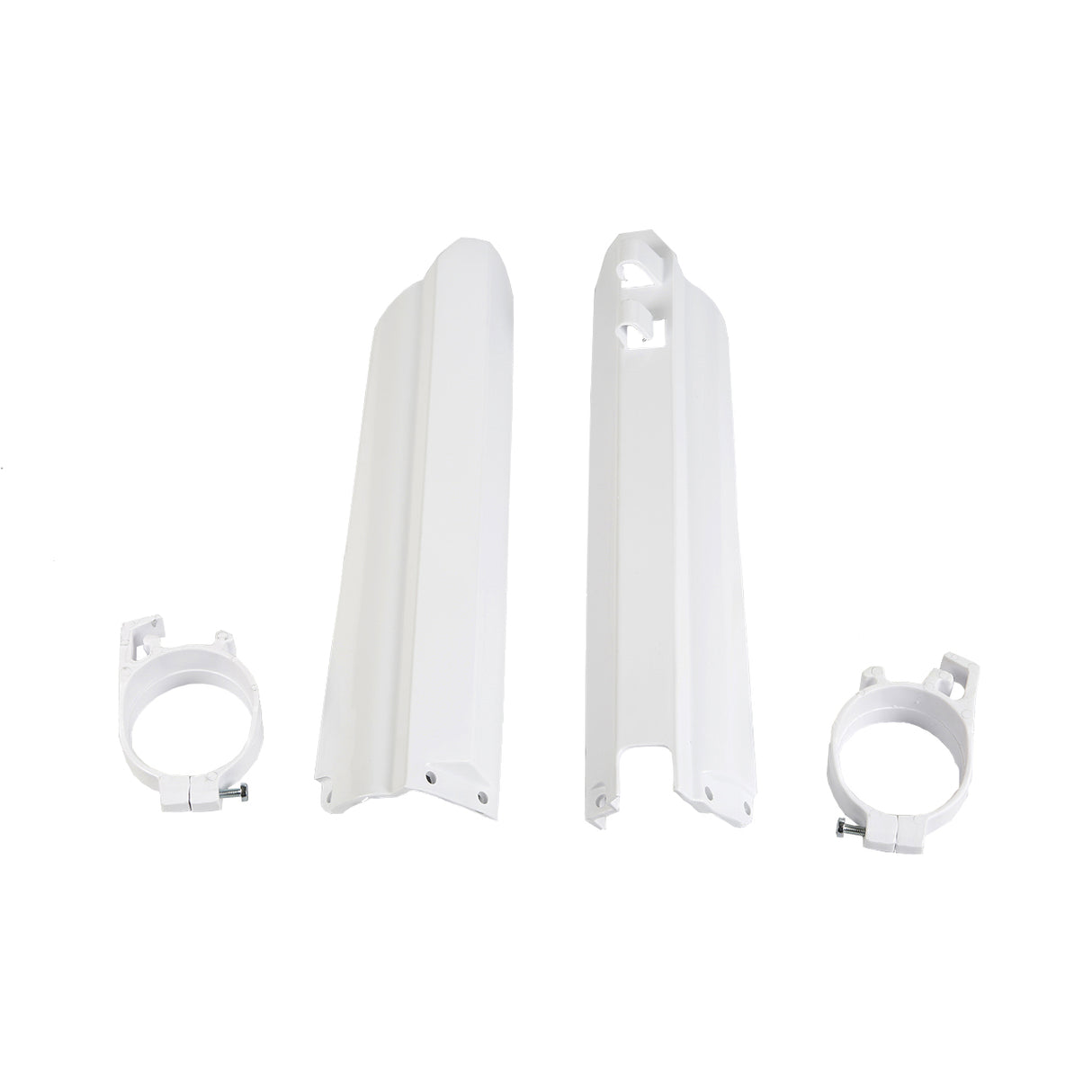 UFO Fork Slider Protectors (White) Yamaha YZ125/250 96-04 YZF/WRF250 01-04 YZF/WRF450 03-04