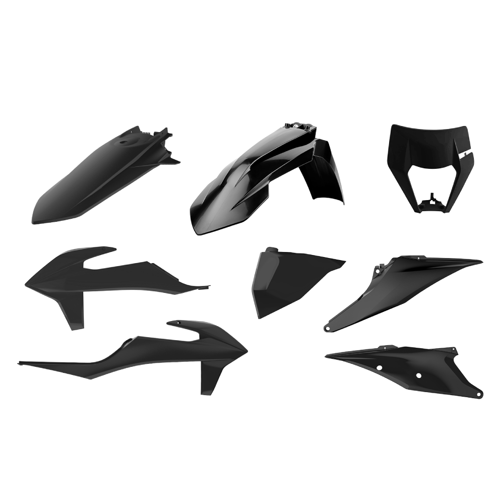 BOX KIT ENDURO WITH HEADLIGHT MASK KTM EXC/EXC-F 20-23