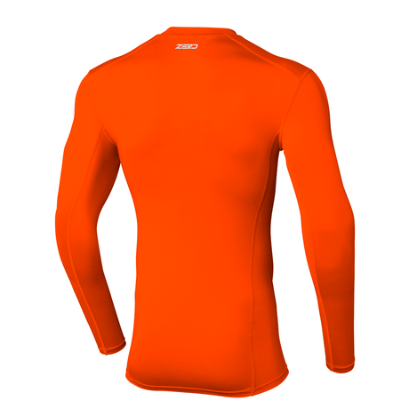Seven MX Zero Adult Compression Jersey (Flo Orange)