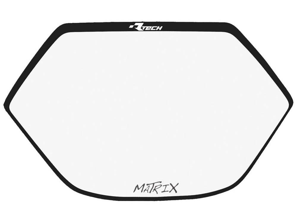 Rtech Matrix Headlight Replacement Pvc Decal (White)