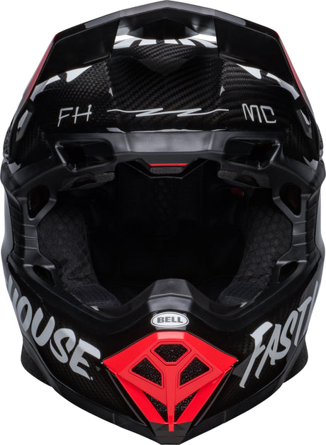 Bell MX 2022 Moto-10 Spherical Mips Adult Helmet (FH Privateer Black/Red)