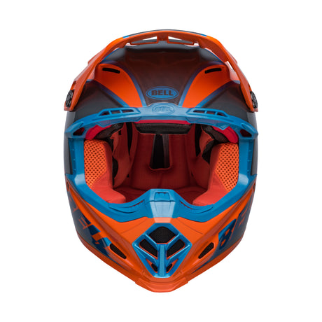 Bell MX 2023 Moto-9S Flex Adult Helmet (Sprite Orange/Grey)