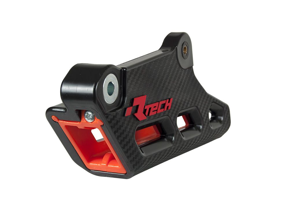 Rtech R2.0 Worx Chain Guide KTM SX/F 11-24 EXC/F 12-24 (Black/Orange)