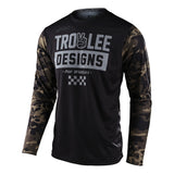 Scout GP Off-Road Jersey Peace & Wheelies Camo Camo Green