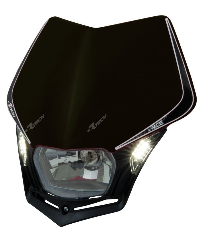 Rtech V-Face LED Headlight (Black)