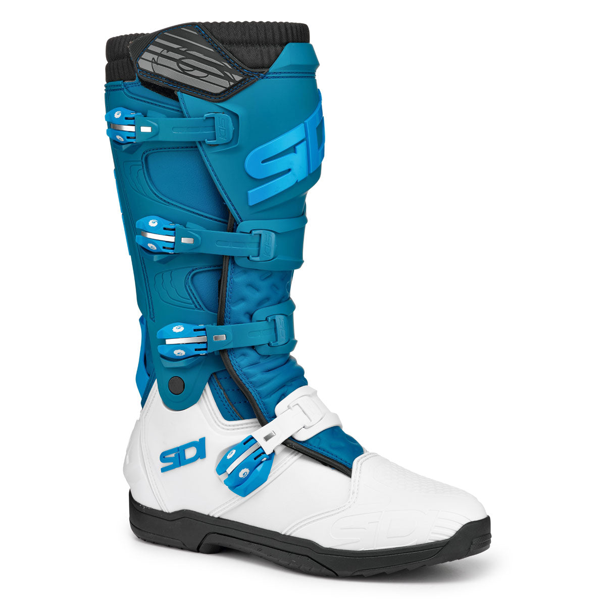 SIDI X-POWER WOMEN MX BOOTS WHITE PETROL