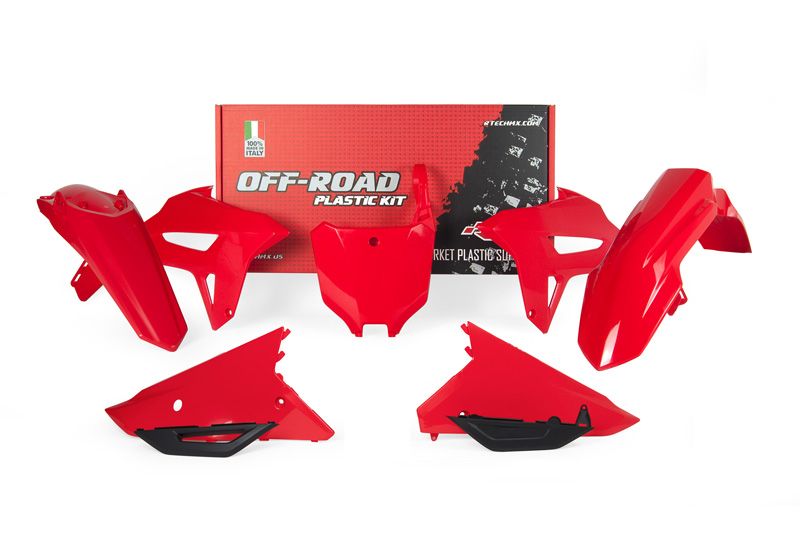 Rtech Plastic Kit (6pc) W/ABC (CRF Red) Honda Honda CRF250 22-23 CRF450 21-24