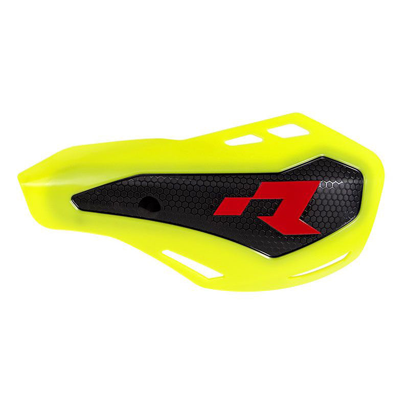 Rtech Hanguards HP1 With Double Mounting Kit (Neon Yellow)